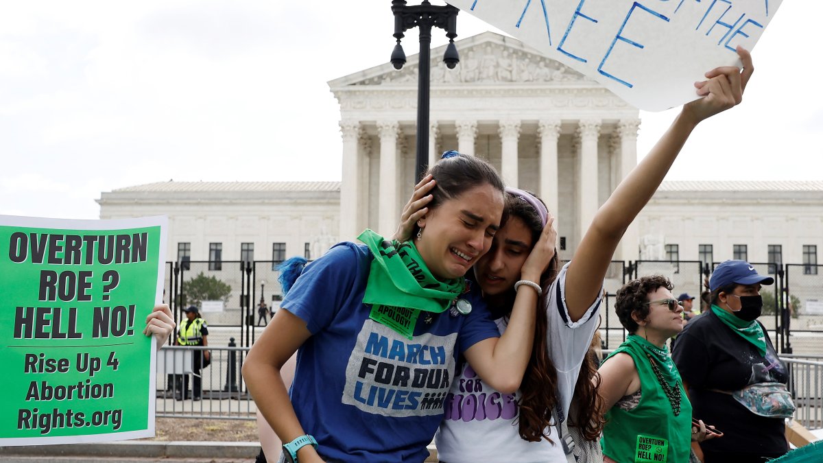 Protests Erupt Outside Supreme Court After Abortion Case Ruling – NBC Los Angeles 1