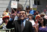 Healthcare Advocacy Group Leads Protest Over Governor's Proposed Cuts