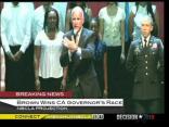Jerry Brown Declares Victory