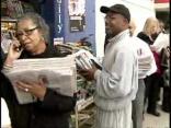 Newsstands Selling Out