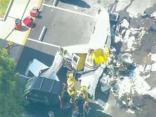 Crews Respond to Plane Crash (RAW)