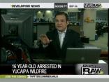16-Year-Old Suspect Arrested for Yucaipa Fire