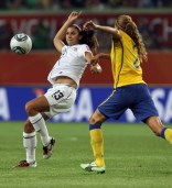 Alex Morgan in Action at the World Cup