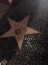 Prop. 8 Protestors Chalk Out Hollywood Stars