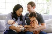 Mark Zuckerberg posted this photo welcoming his second child to Facebook.