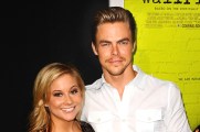 Derek Hough Shawn Johnson Derek Hough & Shawn Johnson Discuss Their "Dancing" Chemistry