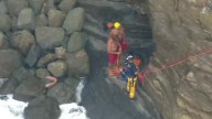 Boat Used in Point Loma Cliff Rescue