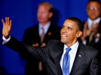 Obama takes aim at health foes