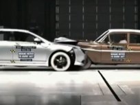 What Happens When a 59 Chevy Bel Air Crashes Into a 09 Malibu? Watch.