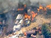 Oak Glen Blaze Grows to 900 Acres