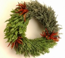 3 Herb Organic Wreath