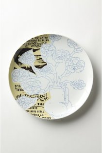 Paint-By-Numbers Plate at Anthropologie