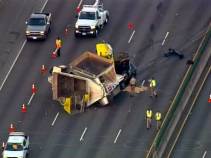 Truck Driver in 101 Crash Arrested on Suspicion of DUI