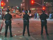 Four Arrested During LAPD Shooting Protest