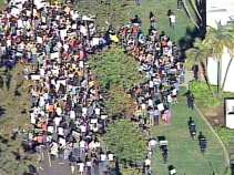 Prop 8 Protesters March Into Night