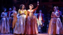 "Hamilton" begins previews at the Pantages Theatre in Hollywood on Friday, Aug. 11.