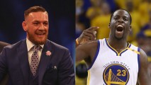 Conor McGregor (left) and Draymond Green (right)