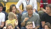 Toddler Sneaks Popcorn From Prince Harry