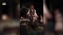 Johnny Depp Surprises Disneyland Guests in Full Costume
