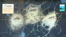 A company in Maryland has come up with a plastic adhesive that is being used to make regular windows bulletproof.