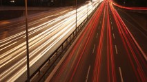 A Nov. 3, 2014, file photo showing Autobahn traffic in Berlin, Germany.