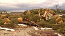 Tornado Traps Men Under 3,000 Bales of Hay