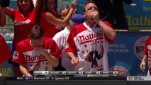 Joey Chestnut Wins Nathan