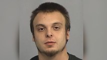 Police in Casper, Wyoming, released this booking photo of Bryant Johnson, who they say was drunk and claimed to be time traveling to warn people of aliens.