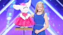 Darci Lynne Farmer, along with her puppet Petunia the rabbit, knocked the judges off their feet Tuesday.