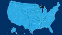 Boeing 787-8 Dreamliner Takes Unique Flight Path