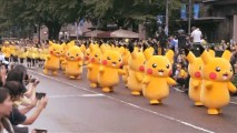 Hundreds of Pikachus Parade Through Yokohama, Japan