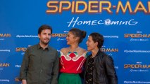 BARCELONA, SPAIN - JUNE 18: The stars and filmmakers of "SPIDER-MAN: HOMECOMING", actors Tom Holland, Zendaya and director Jon Watts appear in Barcelona on the occasion of the CineEurope event on June 18, 2017 in Barcelona, Spain. (Photo by Robert Marquardt/Getty Images for Sony Pictures)