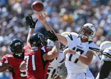 Chargers Defeated by Falcons 27-3