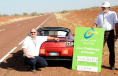 Tesla Roadster Sets an Eco-Friendly Record