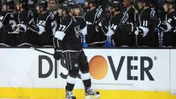 Two Late Goals Lift Kings Over Sharks 