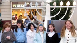 Lighting the Menorah Around LA