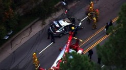 One Killed in Sunset Boulevard Crash