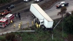 Spinouts, Crashes Slow Wet Morning Drive