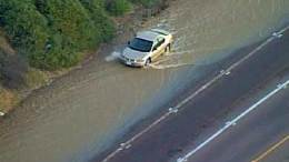 Highway Flooding Water Main Otay Mesa 