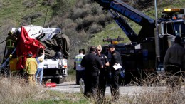 Coroner Identifies 6 Killed in Tour Bus Crash