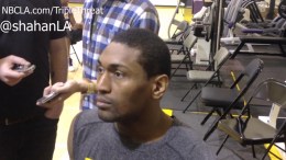 Lakers' Metta World Peace Pops Off On Flagrant Fouls