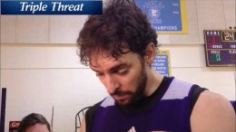 Gasol on Injuries, Goals, Lakers' Bench