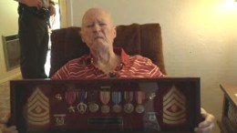 Marine Replaces Vet's Stolen WWII Medals