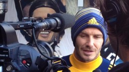 Beckham Proud of Soccer's Progression in United States