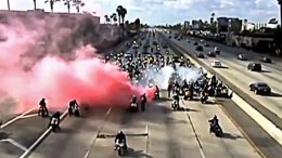 WATCH: Bikers Shut Down Freeway for Marriage Proposal