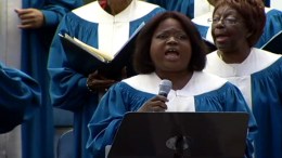 Singing in Memory of Whitney Houston