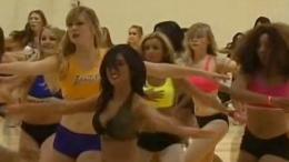 Laker Girls Tryouts 2011