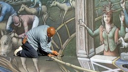 About the Breeders' Cup 3D Mural