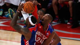 All-Star Game: Kobe Bryant Blocks LeBron James