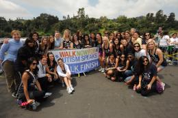 Huge Strides During Autism Walk